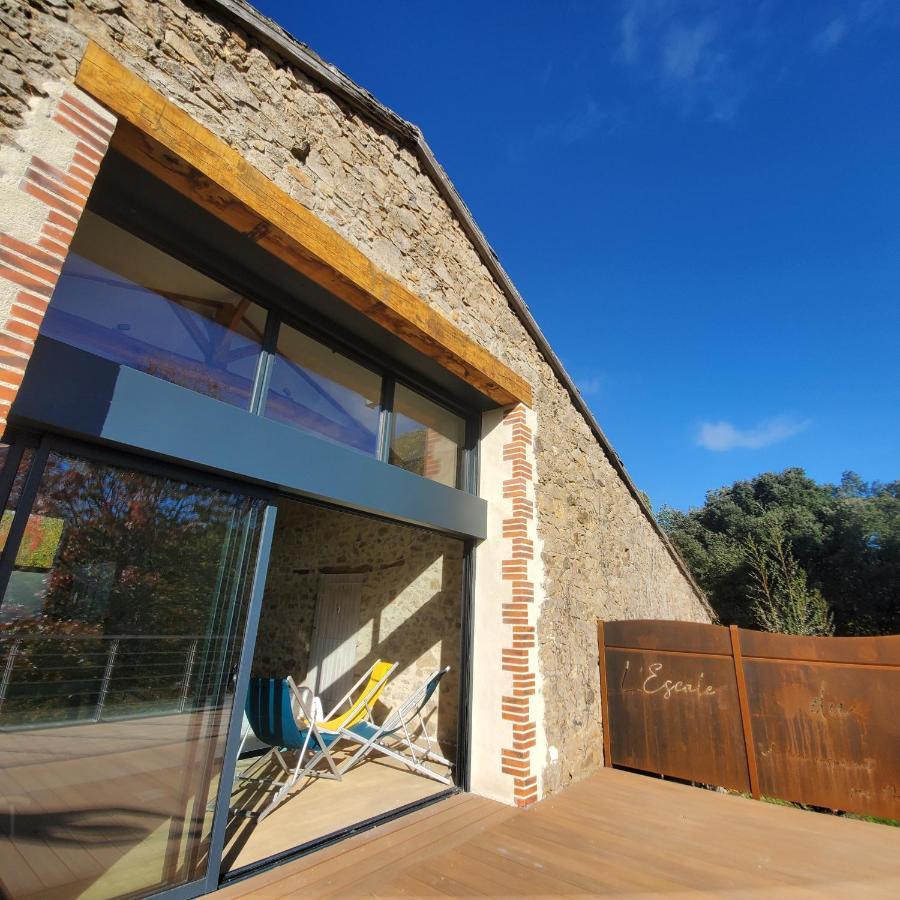 L'Escale Du Bocage Piscine Couverte Chauffee La Flocellière Exterior foto